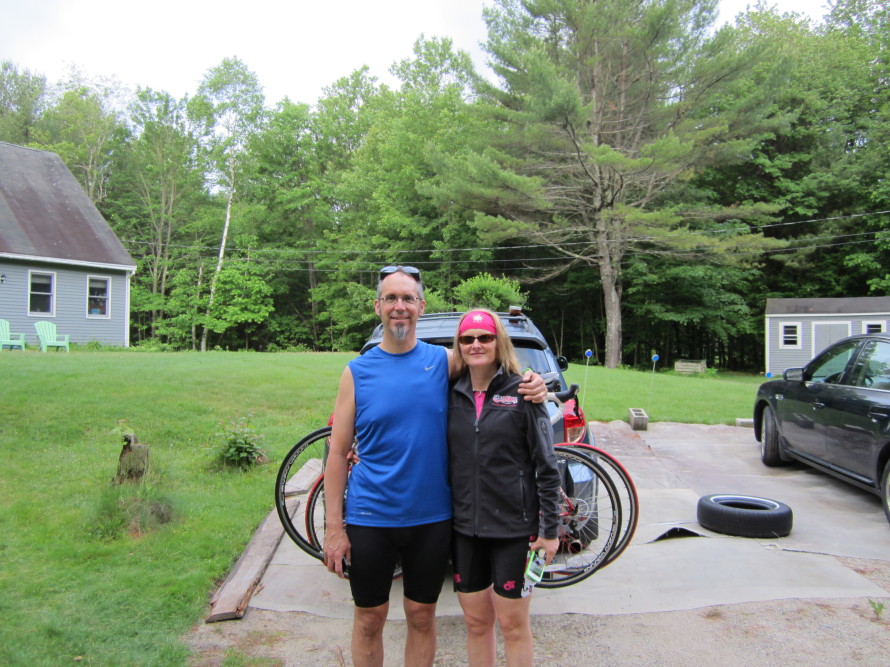 Heading out for the Pirate Tri, 2013.