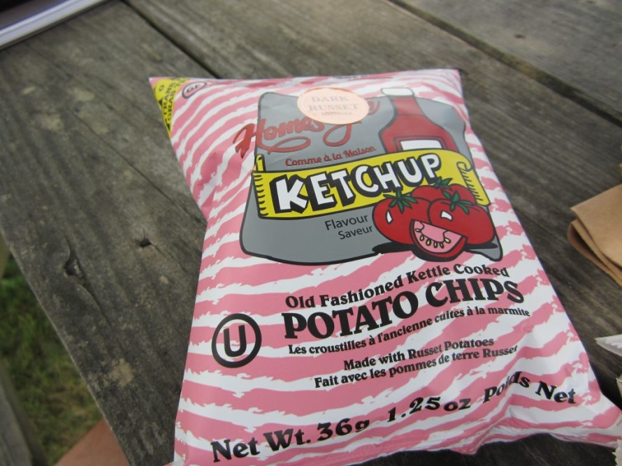 Ketchup chips