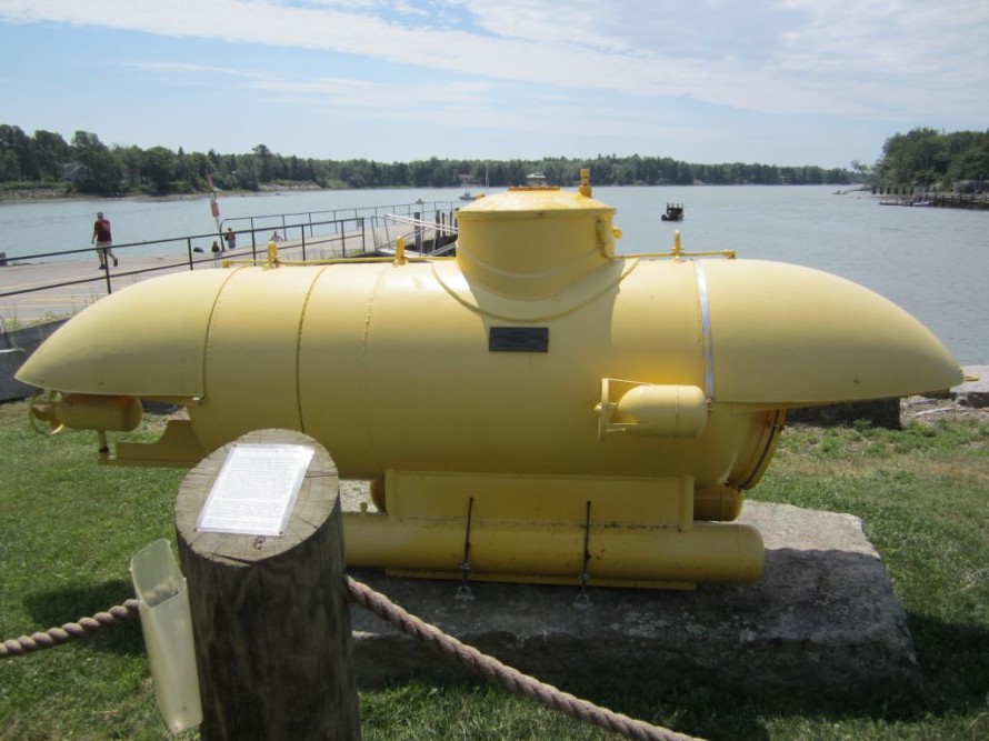 I found a one-man, yellow submarine.