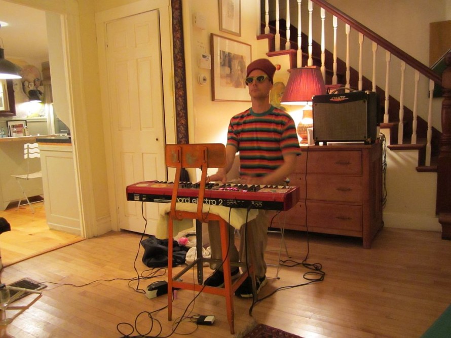 Michael, after a costume change, performing "Art."