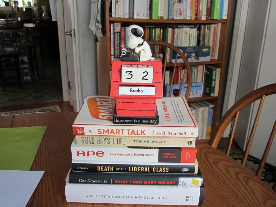 Another year, another 32 books.
