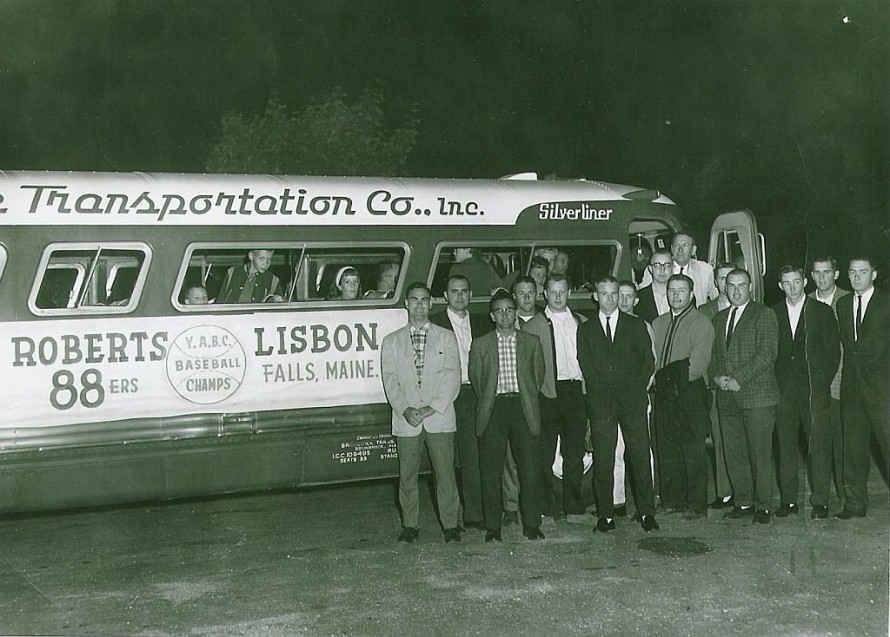 The Roberts 88'ers off to the YABC Regional Tournament in Waterbury, CT, circa 1964.