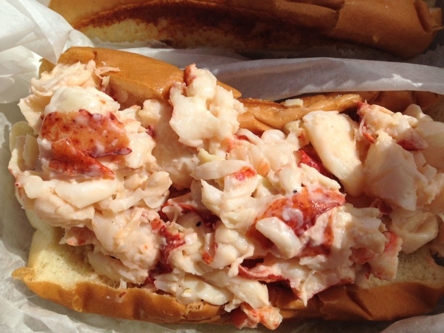 Erica's Seafood--the best lobster roll in Maine? Quite possibly.